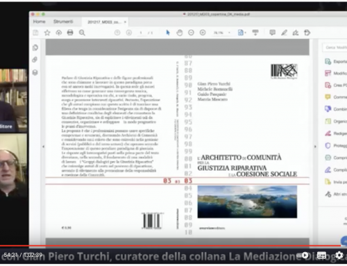 Mediazione Dialogica e Architetto di Comunità: conversazione con Gian Piero Turchi