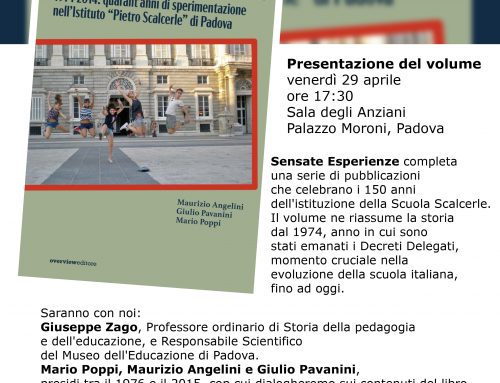Sensate Esperienze: ne parliamo a Palazzo Moroni, Padova
